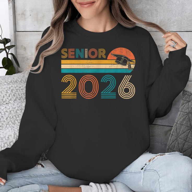 Vintage Senior 2026 Graduate Class Of 2026 Graduation Grad Unisex Sweatshirt