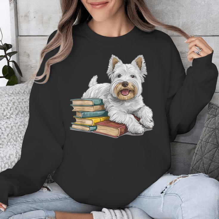 West Highland Terrier Books Dog Breed Westie For Men Women Kids Unisex Sweatshirt