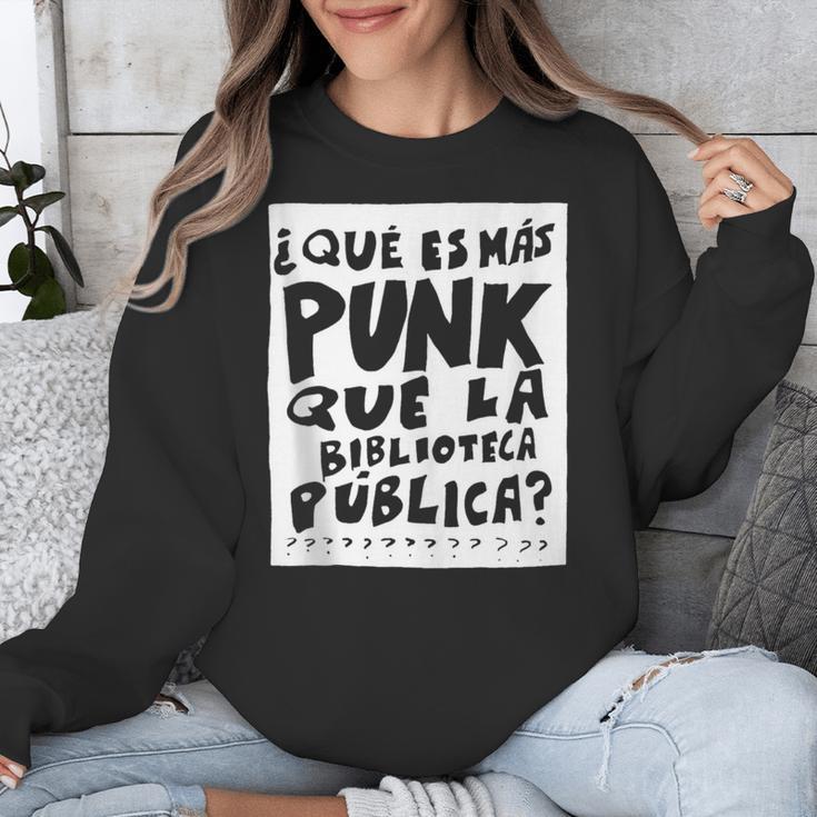 What's More Punk Than The Public Library Book Lover Unisex Sweatshirt