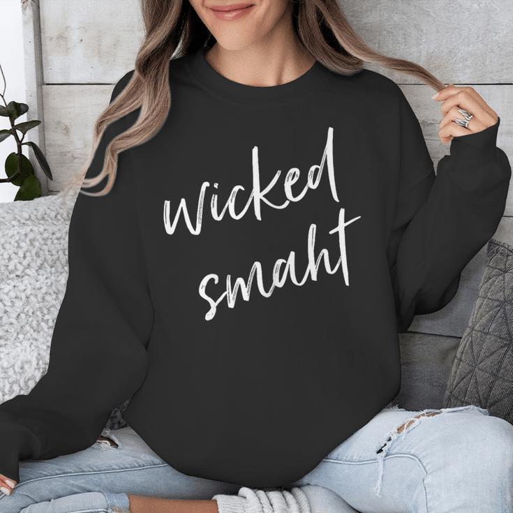 Wicked Smaht Boston Accent Graduation Unisex Sweatshirt