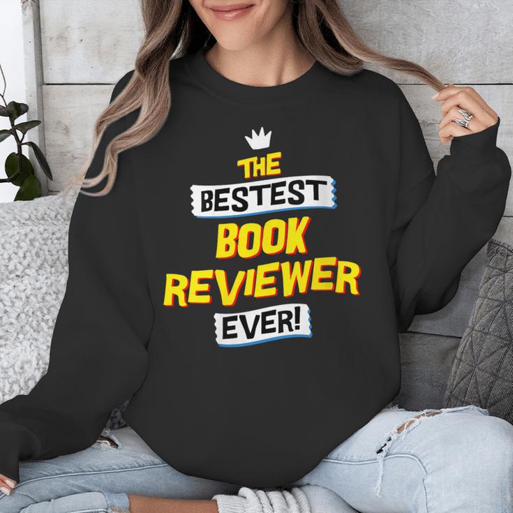 Women's Best Book Reviewer Critic Job Occupation Unisex Sweatshirt Women's Best Book Reviewer Critic Job Occupation Unisex Sweatshirt