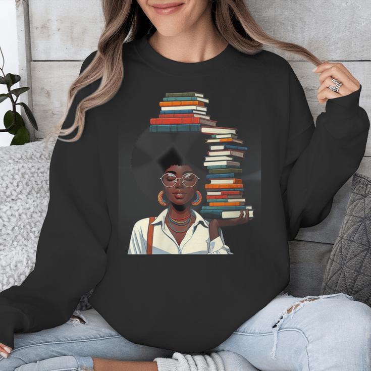 Women's Education Is Freedom Teacher Books Black History Month Unisex Sweatshirt Women's Education Is Freedom Teacher Books Black History Month Unisex Sweatshirt