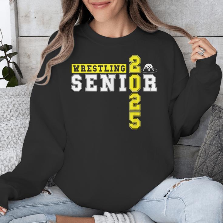 Wrestling Senior Night Wrestling Senior 2025 Graduation 22 Unisex Sweatshirt