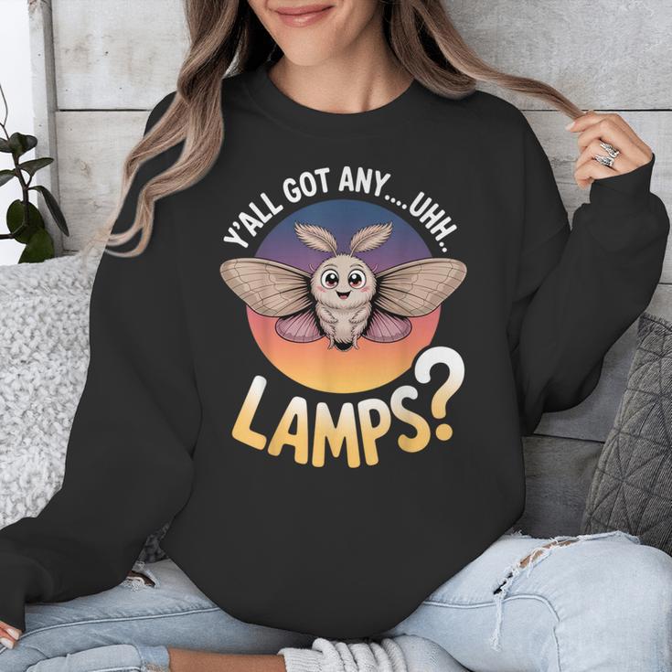 Y'All Got AnyUhhLamps Introvert Humor Casual Unisex Sweatshirt Y'All Got AnyUhhLamps Introvert Humor Casual Unisex Sweatshirt
