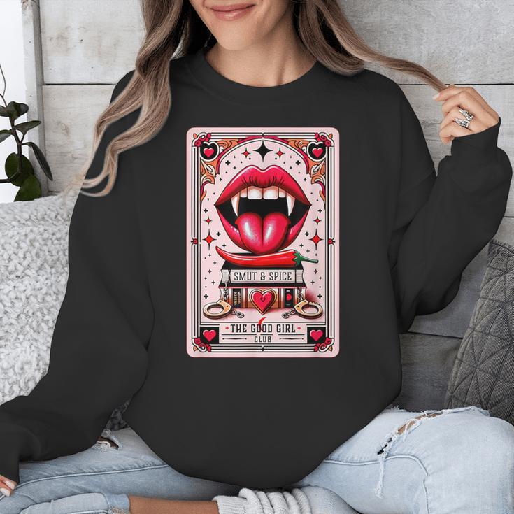 Yes Sir The Good-Girl The Good-Girl Tarot Card Smut Book Unisex Sweatshirt