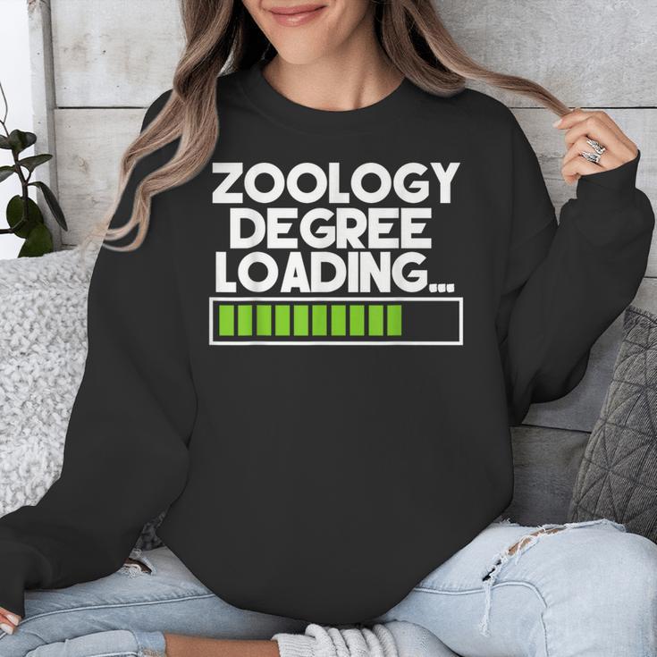 Zoology Degree Loading Zoologist Graduation Student Tee Unisex Sweatshirt