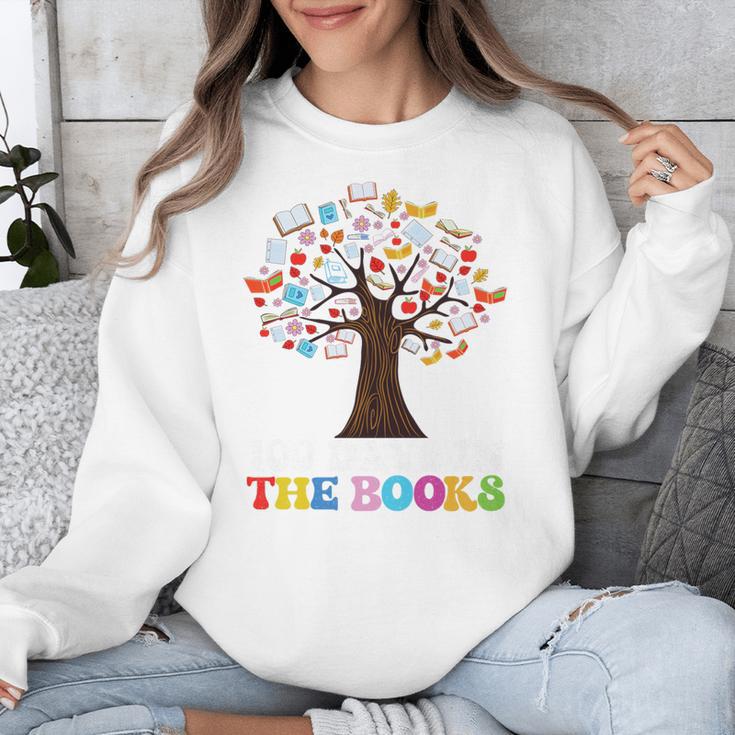 100 Days In The Books Reading Teacher 100th Day Of School Premium Tri-Blend Unisex Sweatshirt 100 Days In The Books Reading Teacher 100th Day Of School Premium Tri-Blend Unisex Sweatshirt