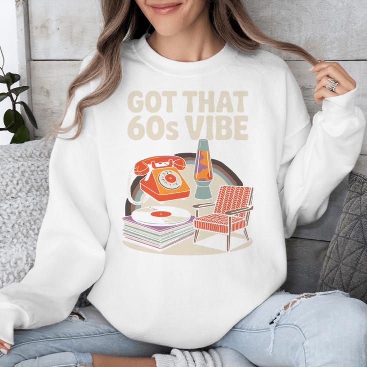 1960s 60s Reunion Nostalgia Memories Music School Grew Up Premium Tri-Blend Unisex Sweatshirt