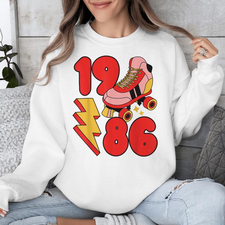 1986 Retro Roller Skate Vintage 80s Nostalgia Collector Unisex Sweatshirt 1986 Retro Roller Skate Vintage 80s Nostalgia Collector Unisex Sweatshirt
