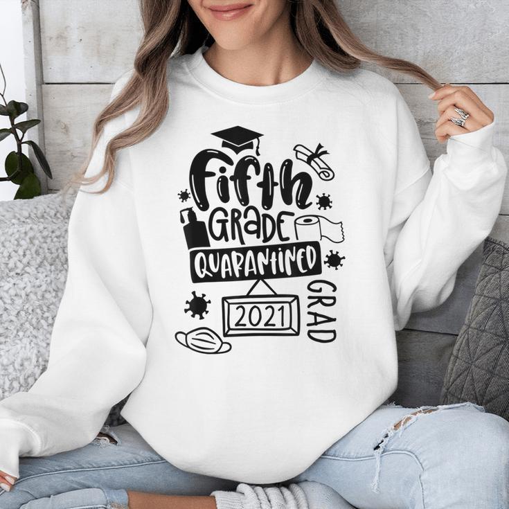 5th Grade Graduate 2021 Graduate Quarantine Fifth Graduation Unisex Sweatshirt
