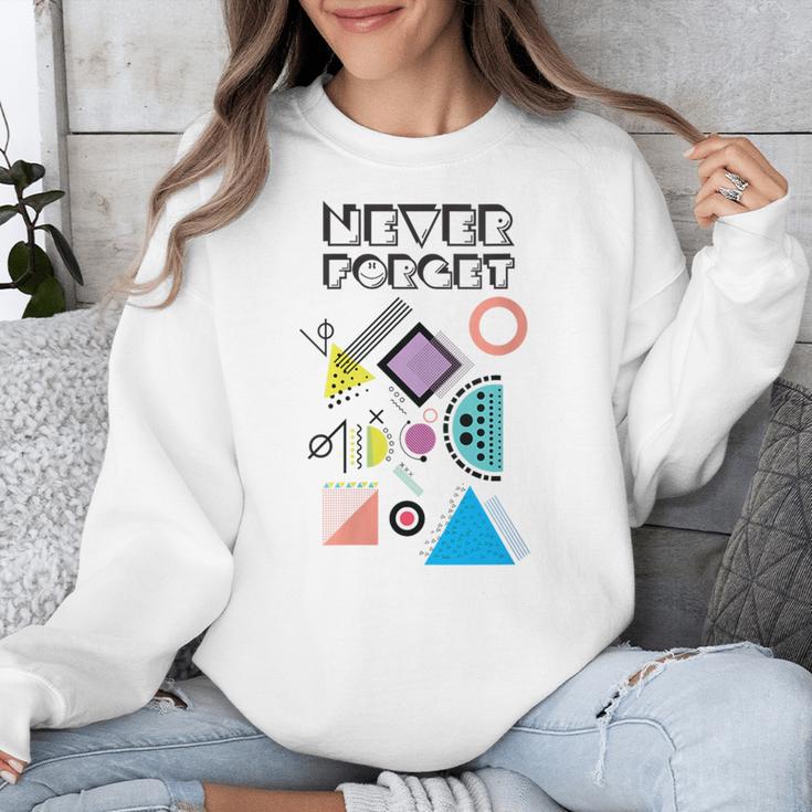 80s Nostalgia Never Forget Unisex Sweatshirt