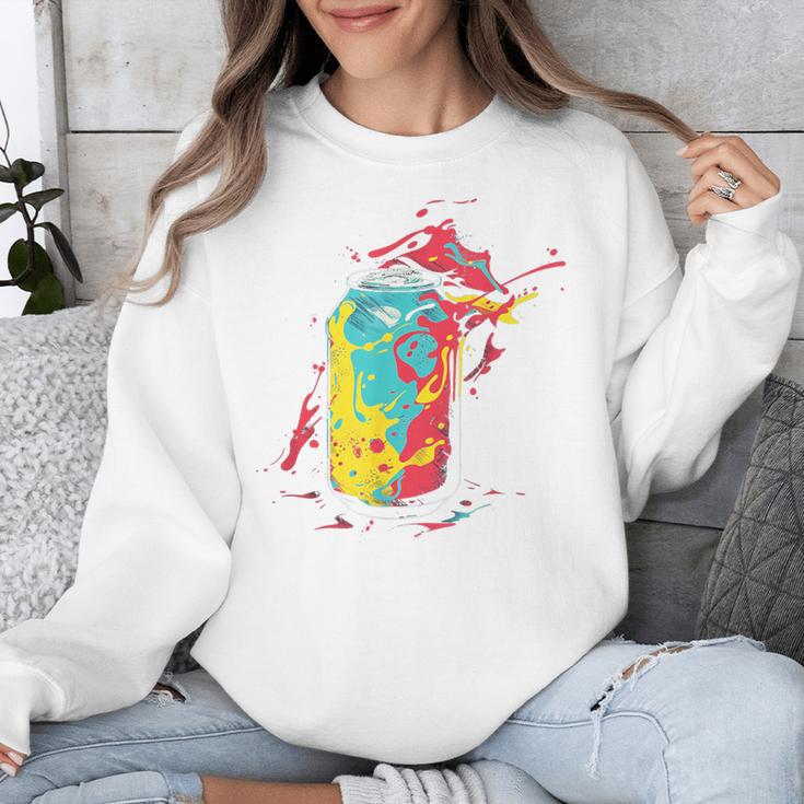 80s Nostalgia Soda Can Unisex Sweatshirt