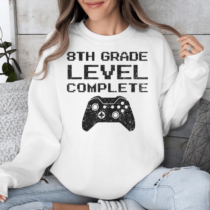 8th Grade Level CompleteShirt Graduation Unisex Sweatshirt