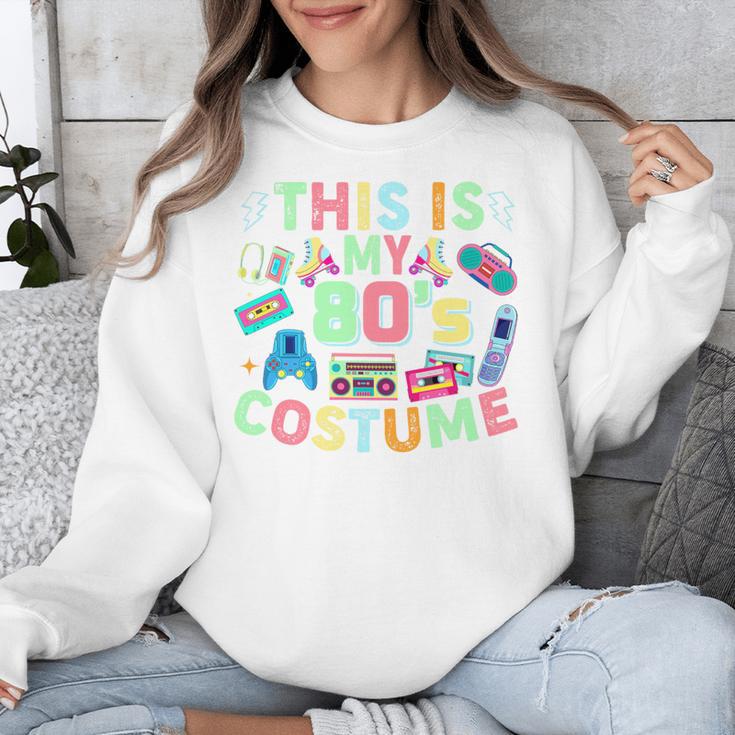 This Is My 90s Costume Mixtape Era Outfits Nostalgia 1990s Premium Tri-Blend Unisex Sweatshirt