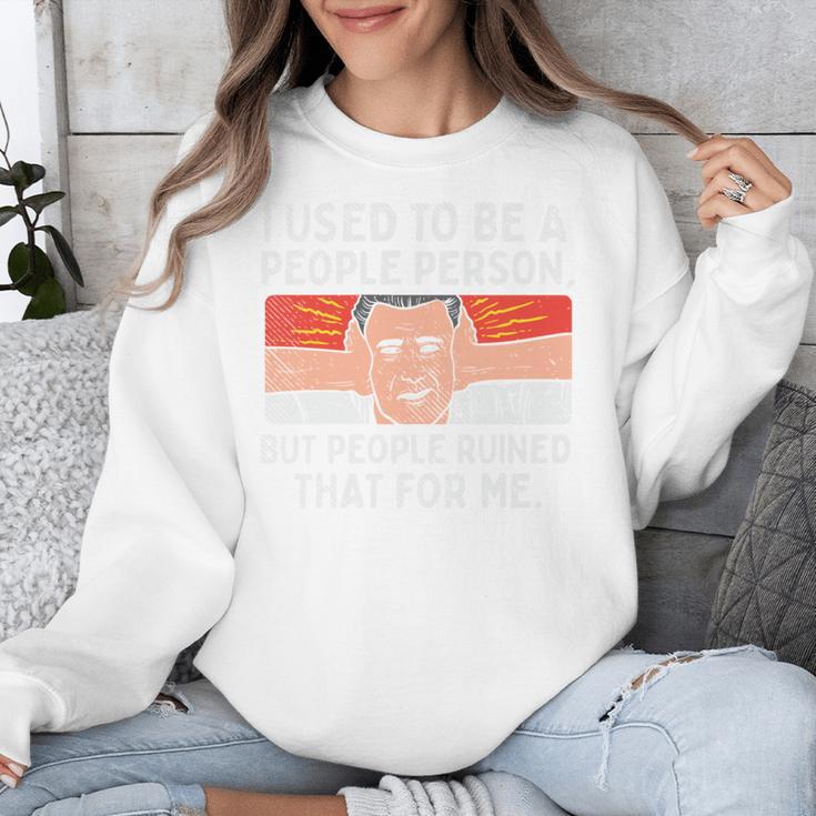 Antisocial Not A People Person Socially Selective Introvert Unisex Sweatshirt