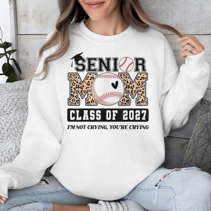 Baseball Senior Class Of 2027 Senior 2027 Graduation Women Unisex Sweatshirt