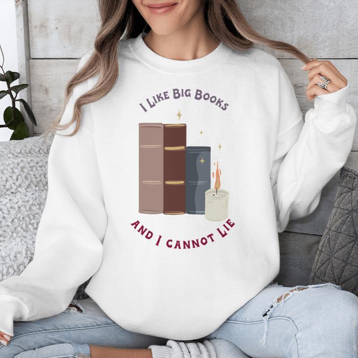 I Like Big Books Bookworm Tee Unisex Sweatshirt