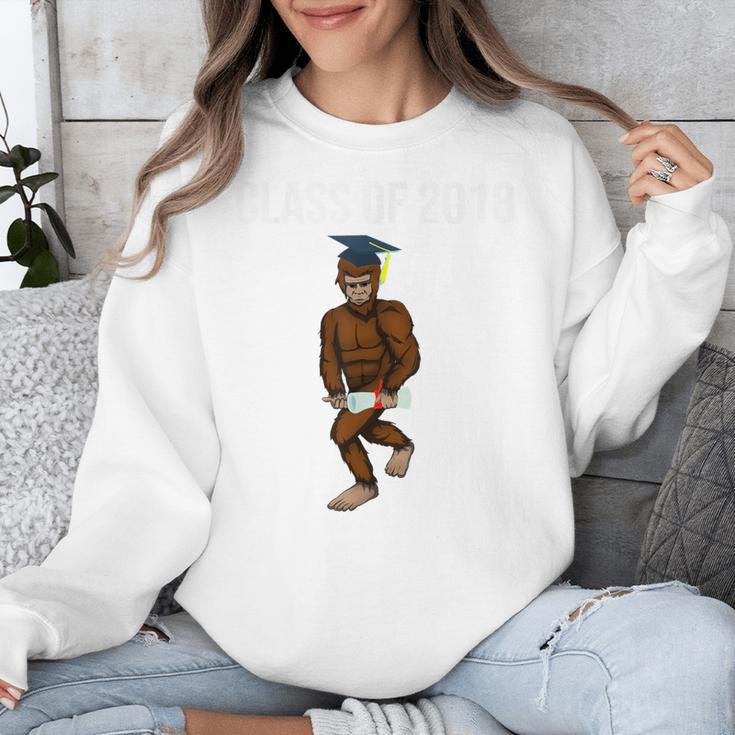Bigfoot Graduation Shirt Class Of 2018 College Boys Unisex Sweatshirt