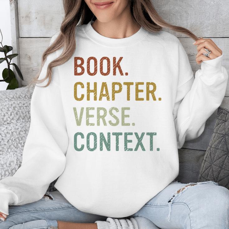 Book Chapter Verse Christian Bible Reformed Theology Unisex Sweatshirt Book Chapter Verse Christian Bible Reformed Theology Unisex Sweatshirt