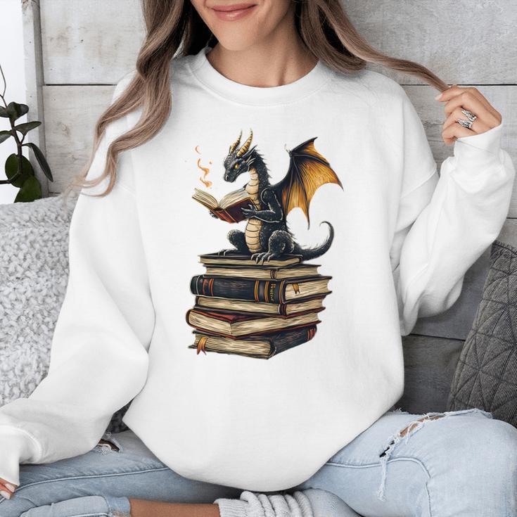 Book Dragon Unisex Sweatshirt
