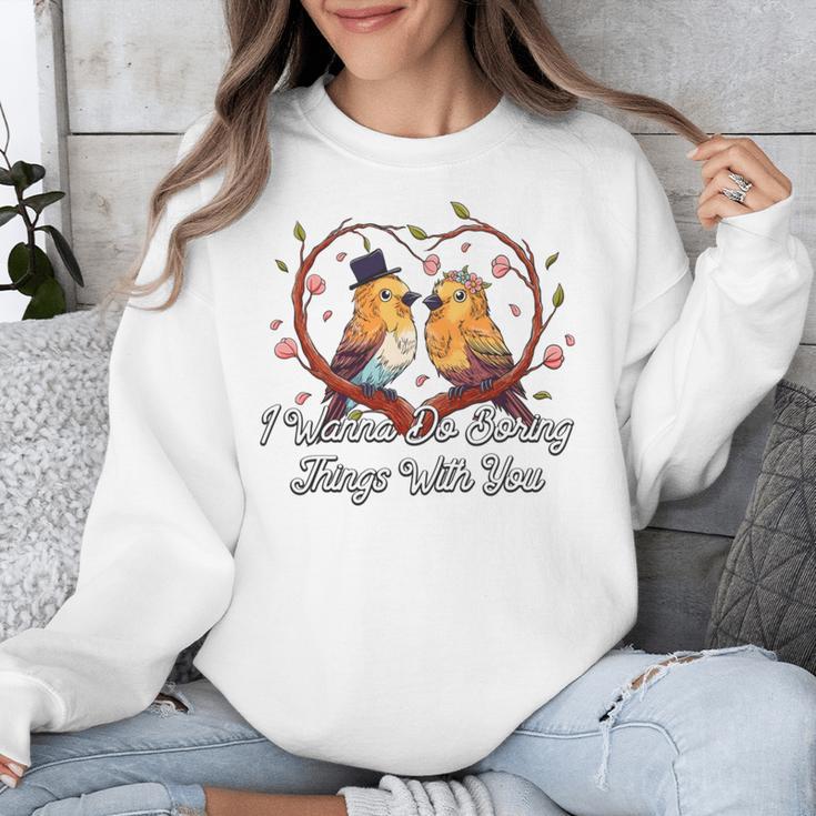 Do Boring Things With You Introvert Couples Antisocial Unisex Sweatshirt Do Boring Things With You Introvert Couples Antisocial Unisex Sweatshirt