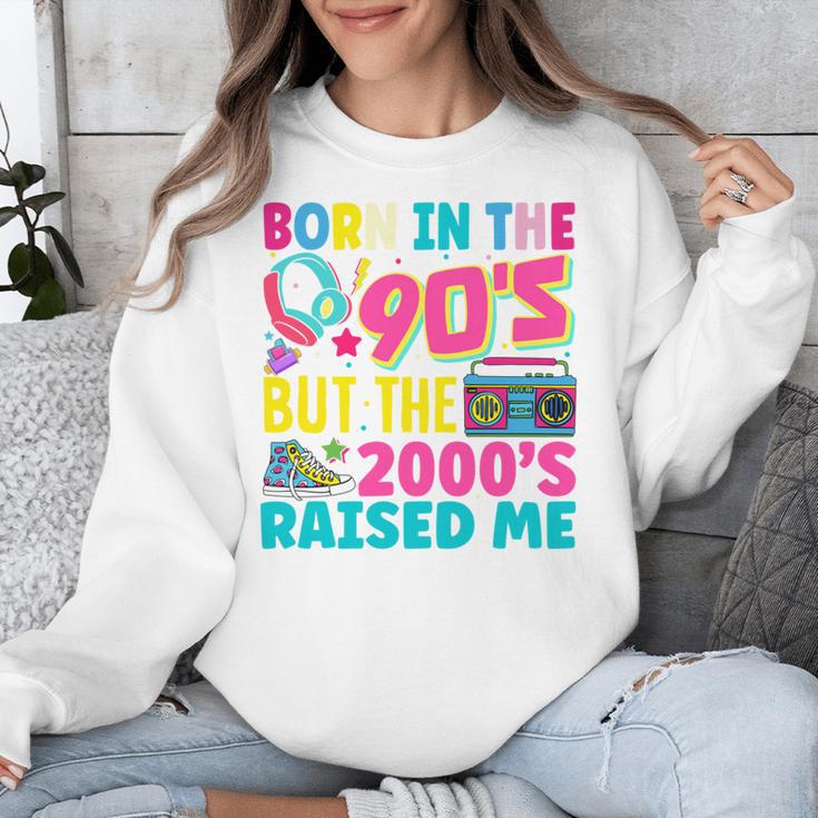 Born In The 90's But The 2000's Raised Me Y2K Nostalgia Unisex Sweatshirt Born In The 90's But The 2000's Raised Me Y2K Nostalgia Unisex Sweatshirt