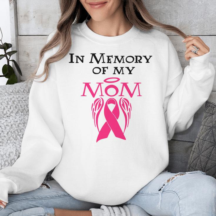 Breast Cancer Awareness Memory Mother Chemo Fighter Unisex Sweatshirt