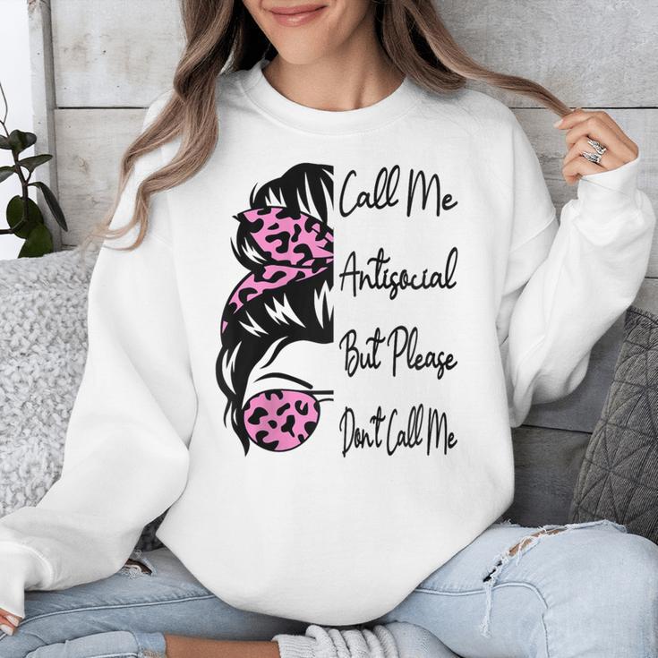 Call Me Antisocial But Please Don't Call Me Introvert Raglan Baseball Tee Unisex Sweatshirt Call Me Antisocial But Please Don't Call Me Introvert Raglan Baseball Tee Unisex Sweatshirt