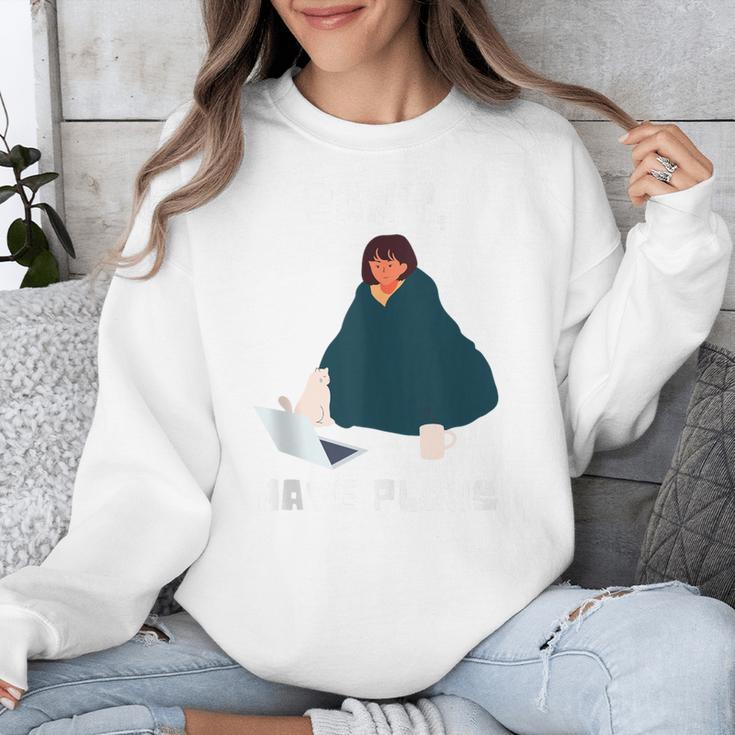 Can't Have Plans Introvert Staying Home Unisex Sweatshirt