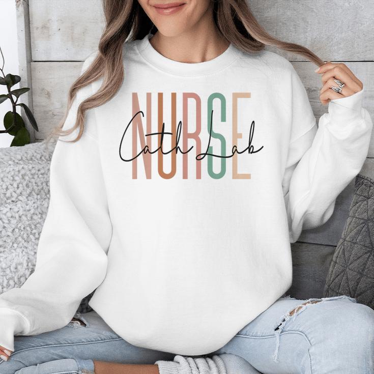 Cath Lab Nurse Catheter Laboratory Nurse Graduation Unisex Sweatshirt