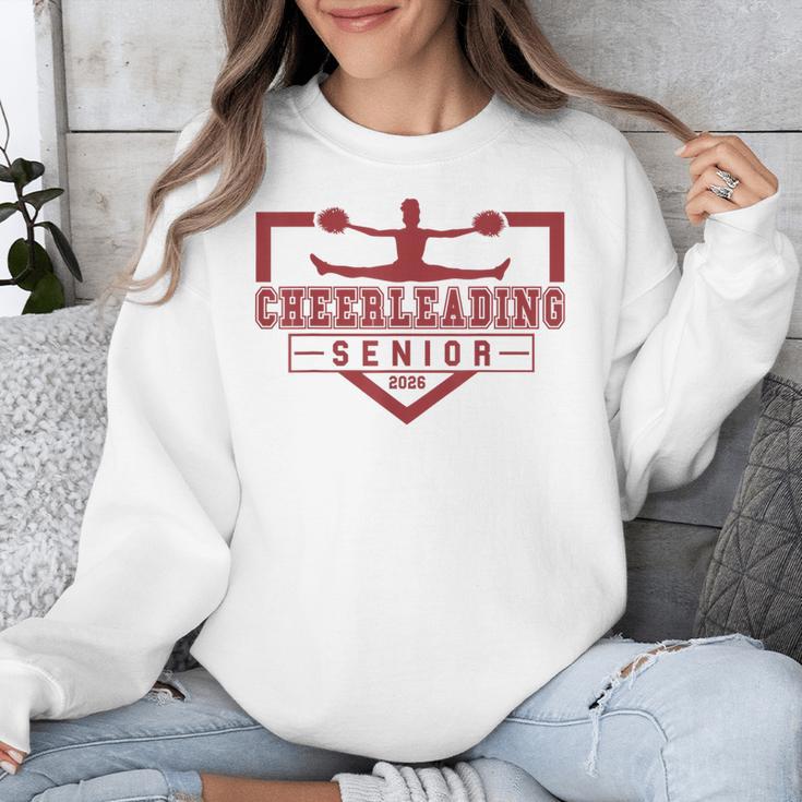 Cheerleading Senior Night Cheer Senior 2026 Graduation 69 Unisex Sweatshirt
