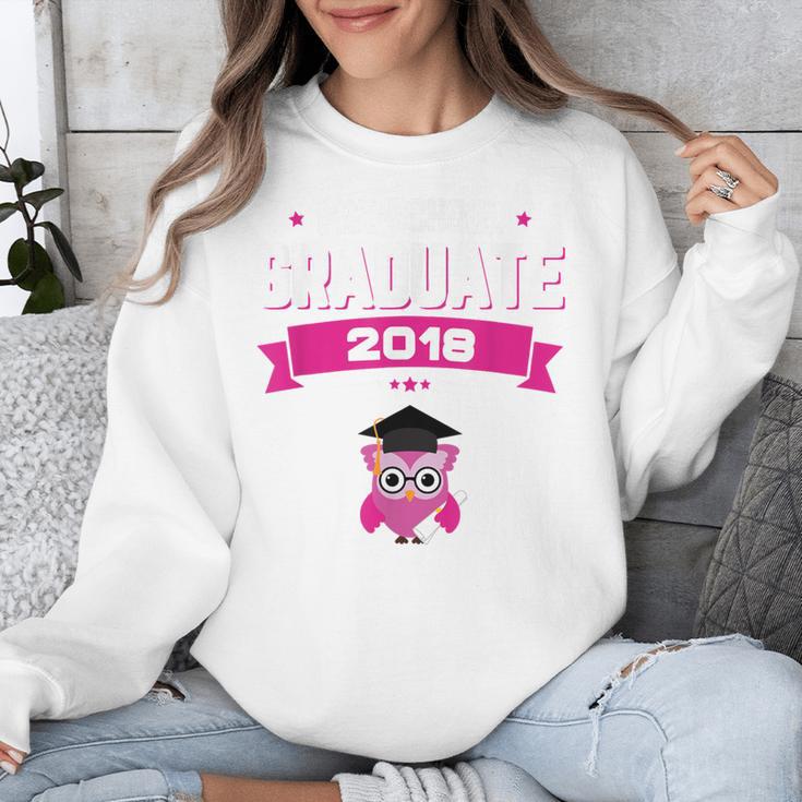 Class Of 2018 Preschool Graduation Girls Pre K Unisex Sweatshirt