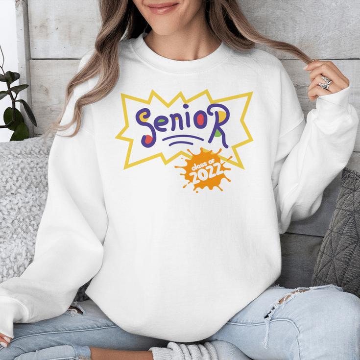 Class Of 2022 Senior Year 90's TV Style Graduation For Grad Unisex Sweatshirt