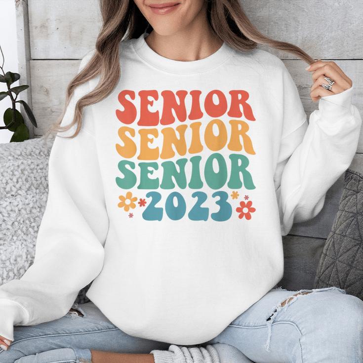 Class Of 2023 Senior 2023 Graduation Retro Seniors Unisex Sweatshirt
