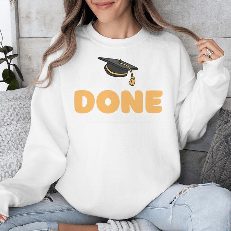 Class Of 2026 I Am So Done Graduation For Him Her Women Men Premium Tri-Blend Unisex Sweatshirt