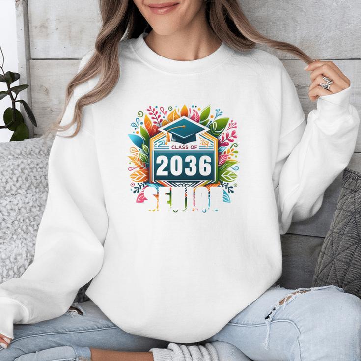 Class Of 2036 Graduation School Vintage Senior 2036 Unisex Sweatshirt
