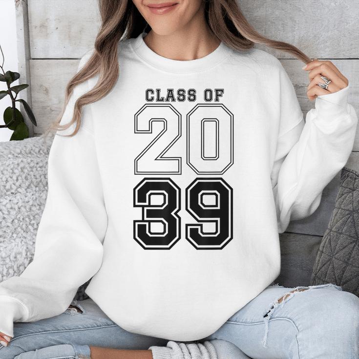 Class Of 2039 Blue Graduation Senior Student Tee Unisex Sweatshirt