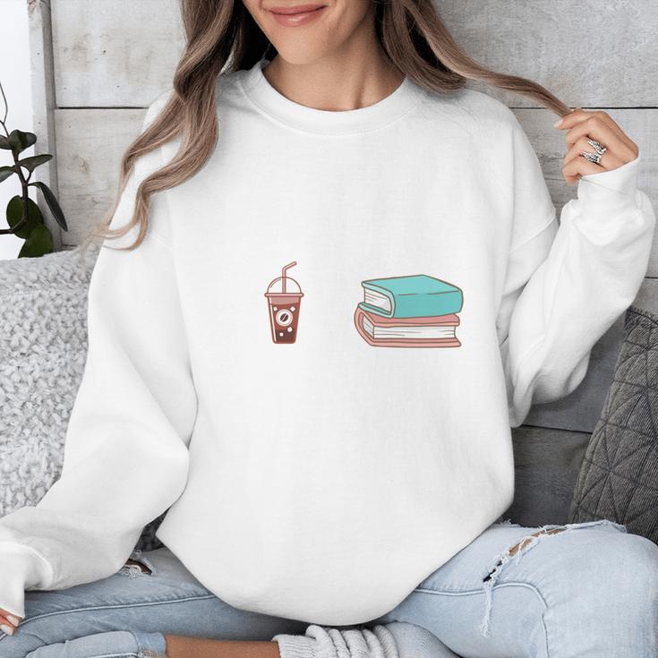 Coffee And Books Unisex Sweatshirt