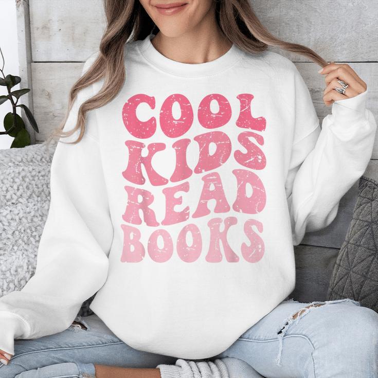 Cool Kids Read Books Library Book Reader Book Nerd Unisex Sweatshirt