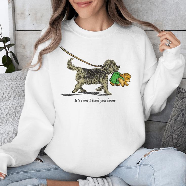 Corduroy Time I Took You Home Teddy Bear Children's Book Unisex Sweatshirt Corduroy Time I Took You Home Teddy Bear Children's Book Unisex Sweatshirt