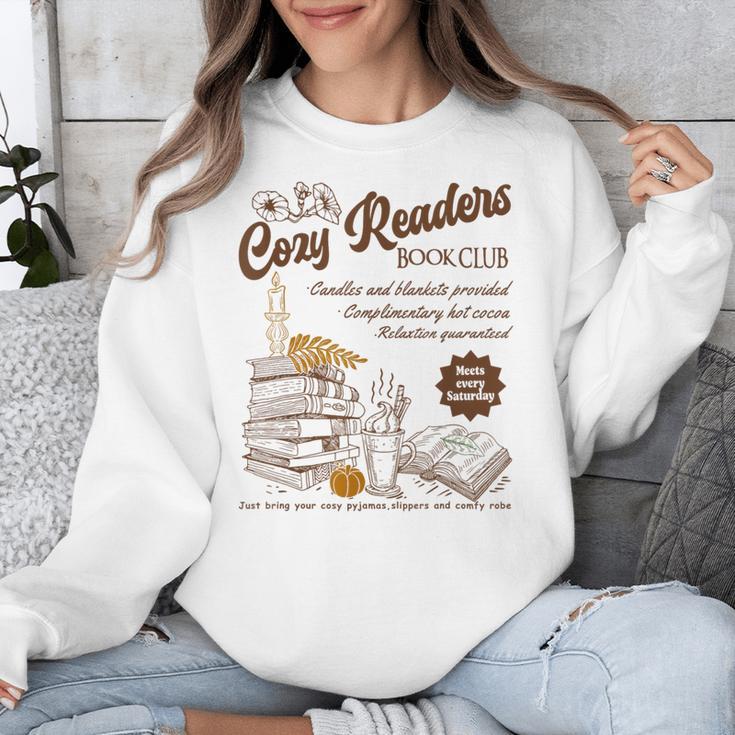 Cozy Girl Book Club Cozy Readers Book Club Unisex Sweatshirt