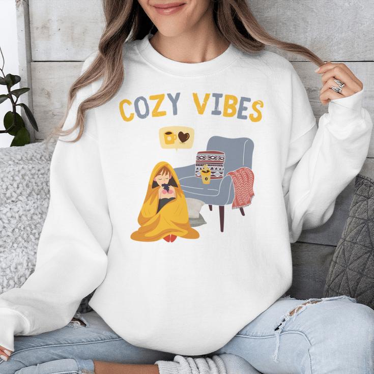 Cozy Vibes Atmospheric Introvert Unisex Sweatshirt