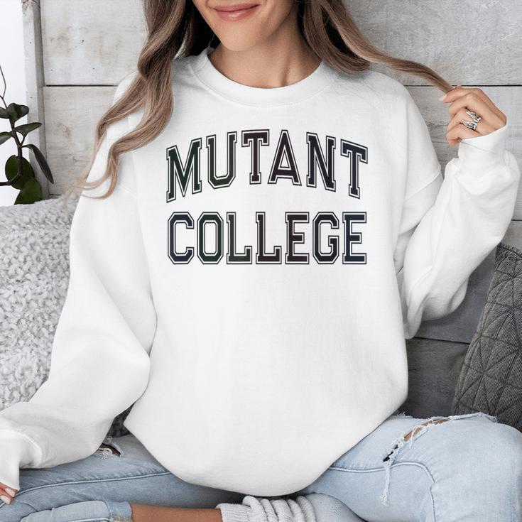 Crazy Sarcastic MUTANT COLLEGE Introvert Anti Social Unisex Sweatshirt Crazy Sarcastic MUTANT COLLEGE Introvert Anti Social Unisex Sweatshirt