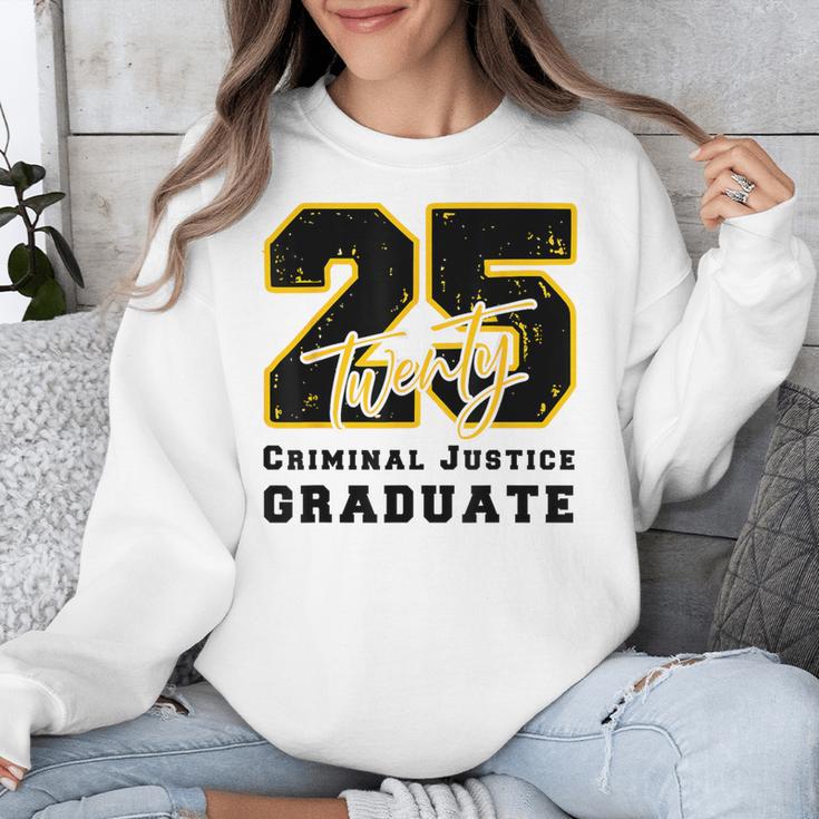 Criminal Justice Graduate Graduated Class Of 2025 Graduation Unisex Sweatshirt