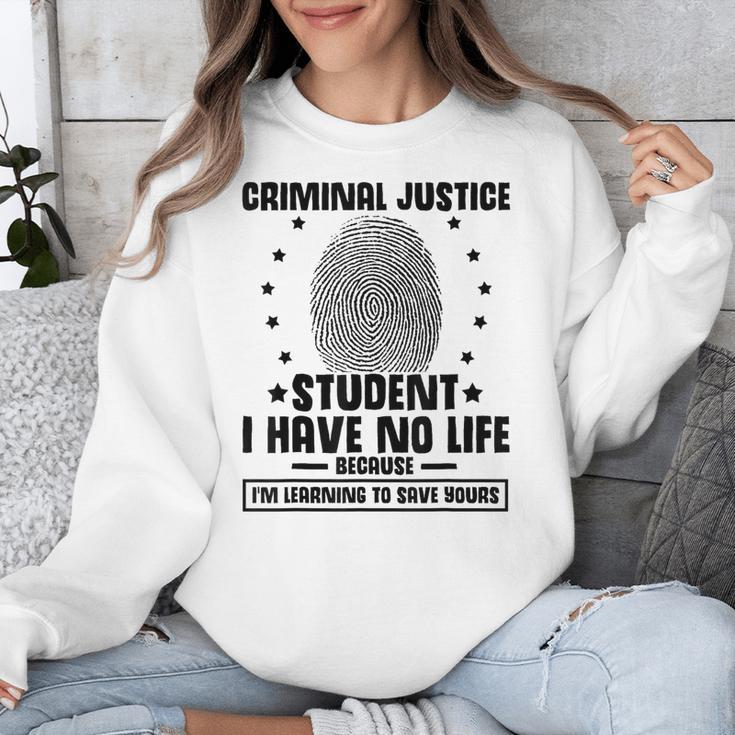 Criminal Justice School Degree Graduation Day Student Unisex Sweatshirt