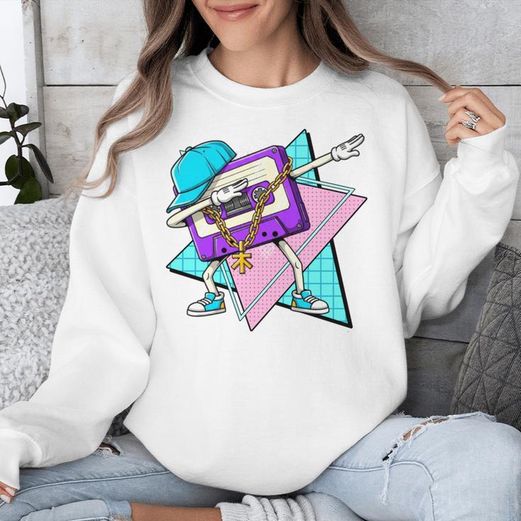 Dabbing Cassette Tape 70s 80s 80s Outfit Nostalgia Unisex Sweatshirt Dabbing Cassette Tape 70s 80s 80s Outfit Nostalgia Unisex Sweatshirt