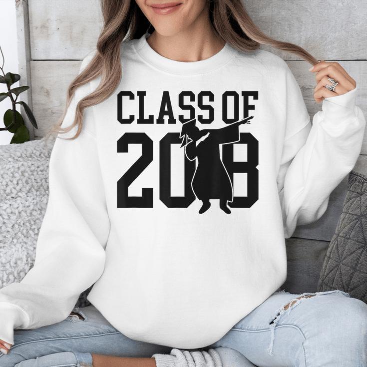 Dabbing Graduation Shirt Class Of 2018 Unisex Sweatshirt