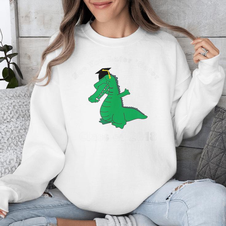 Dabbing Later Gator Graduation Class Of 2018 T-Shirt Unisex Sweatshirt