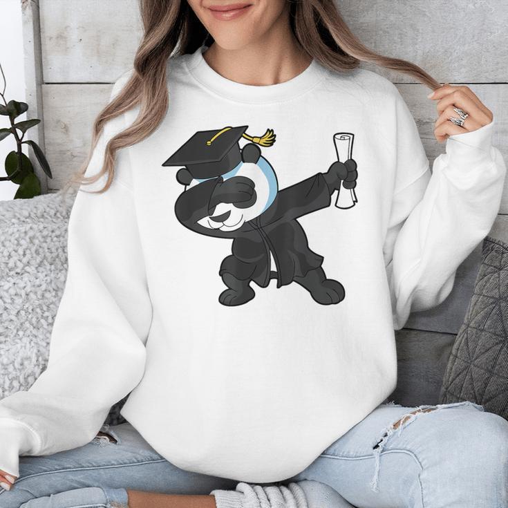 Dabbing Panda Bear Graduation Senior 2019 Shirt Unisex Sweatshirt