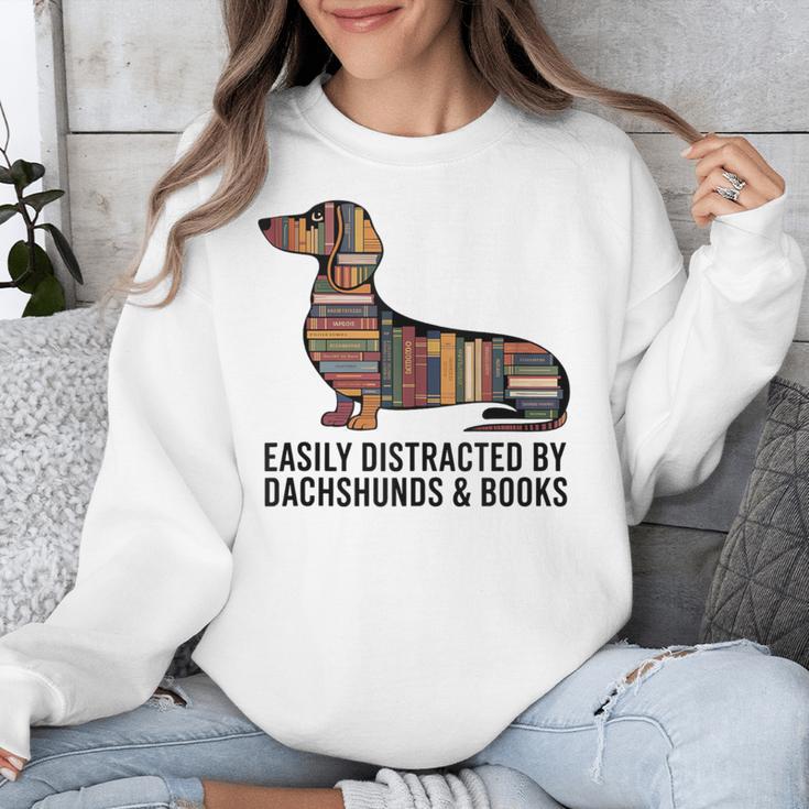 Dachshund Dog Dachshund Decor Books Nerds Dachshund Unisex Sweatshirt Dachshund Dog Dachshund Decor Books Nerds Dachshund Unisex Sweatshirt
